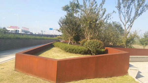 漳平耐候钢挡土墙